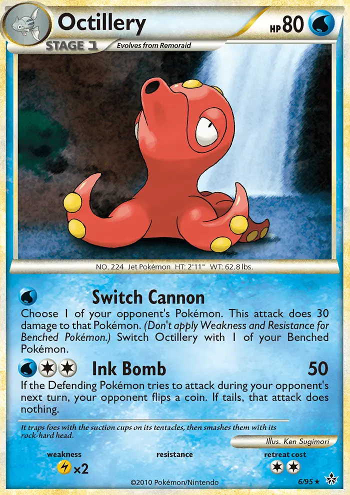 Octillery — Unleashed card #6