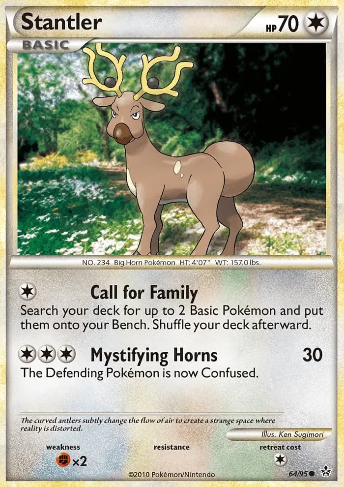Stantler — Unleashed card #64