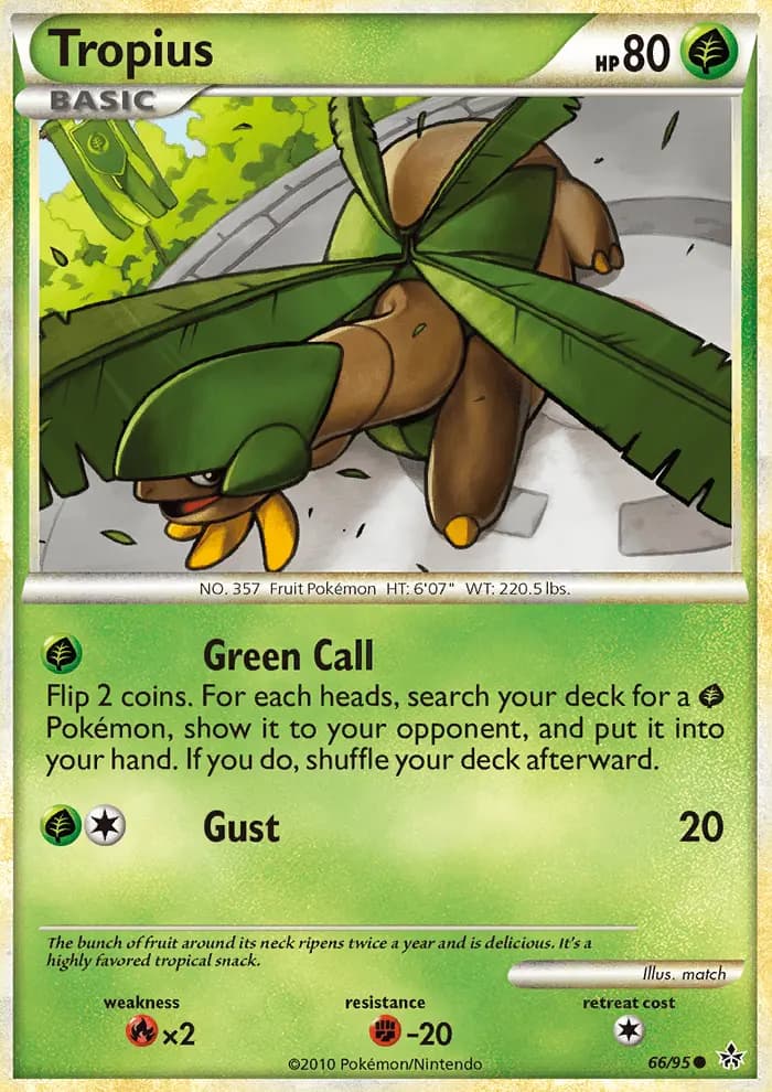 Tropius — Unleashed card #66