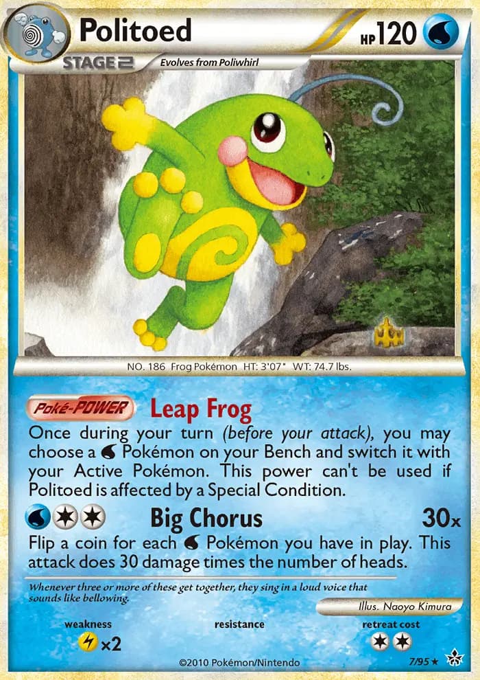 Politoed — Unleashed card #7