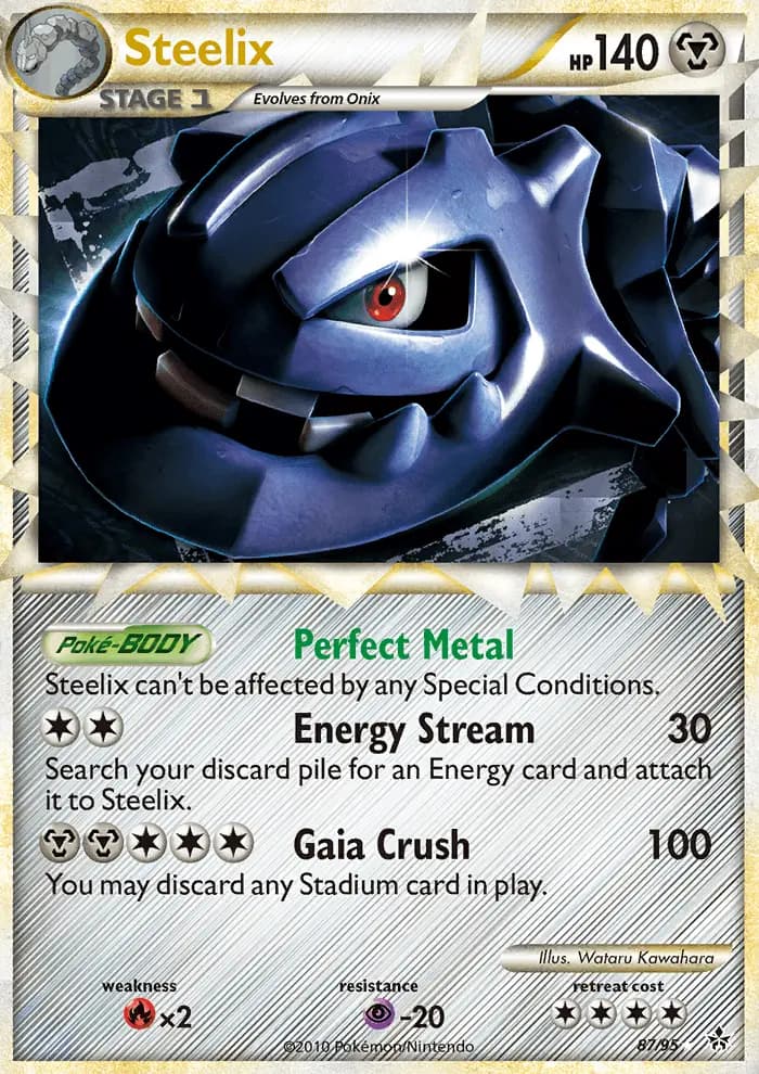 Steelix — Unleashed card #87