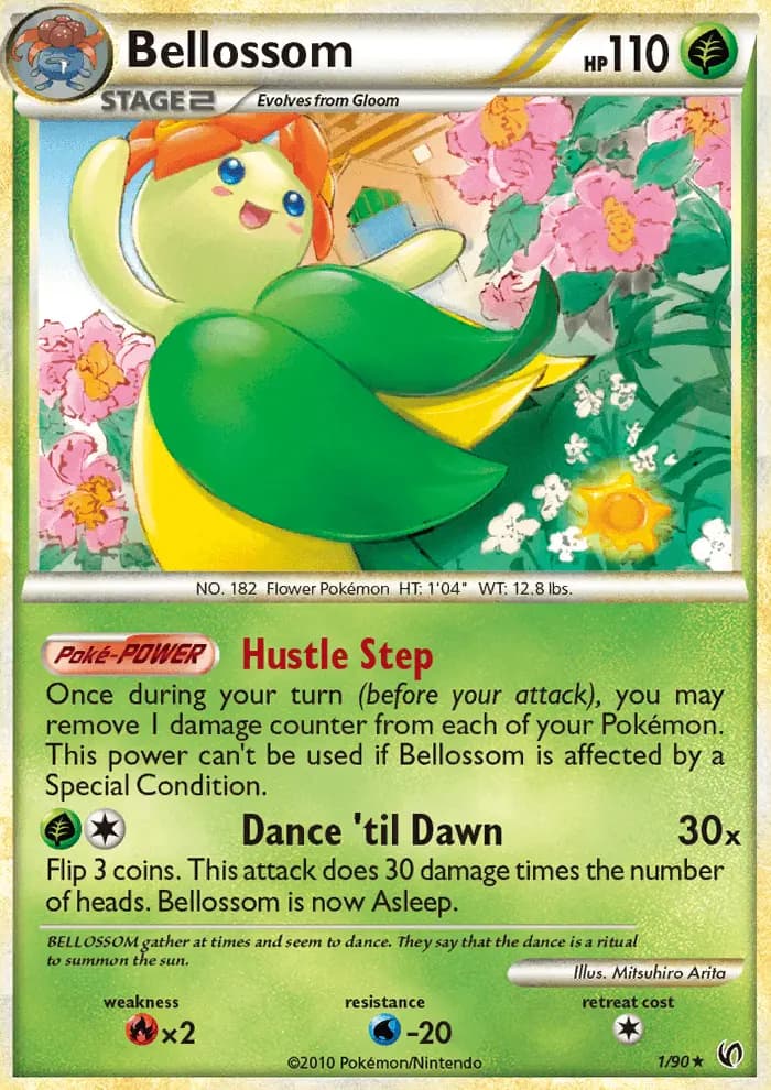Bellossom — Undaunted card #1