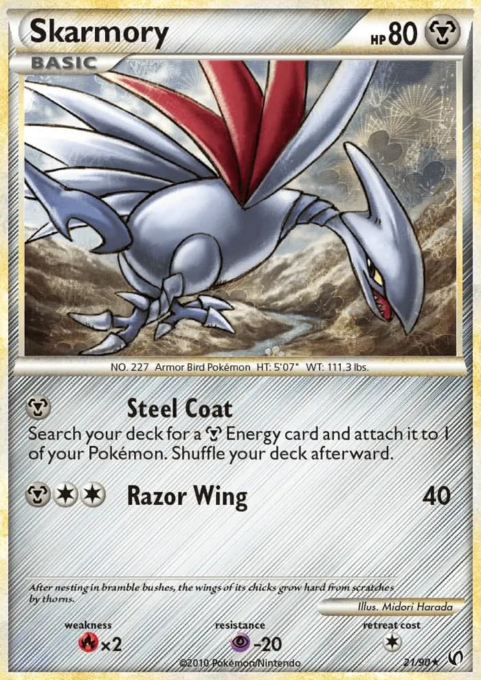 Skarmory — Undaunted card #21