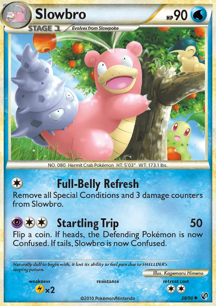 Slowbro — Undaunted card #38