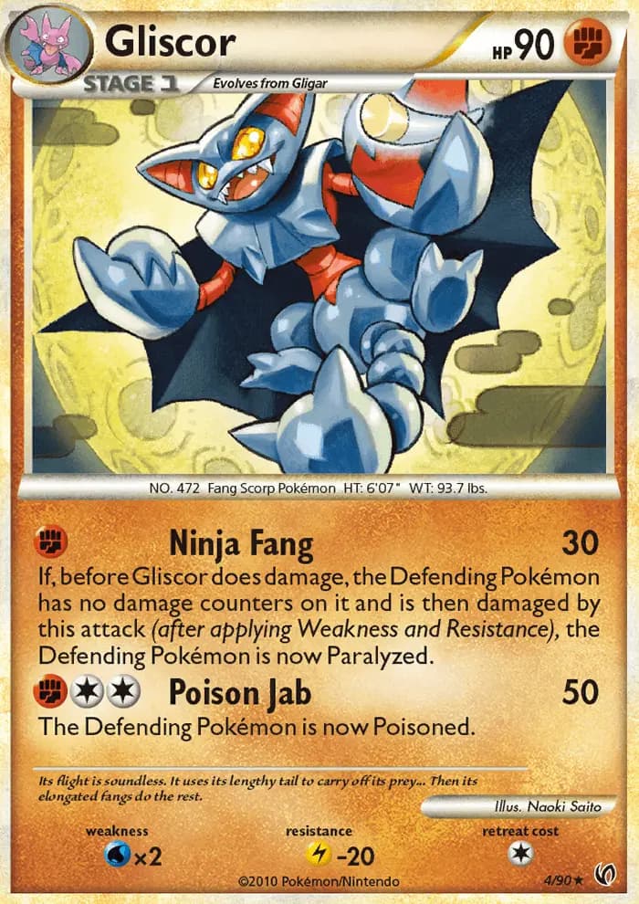 Gliscor — Undaunted card #4