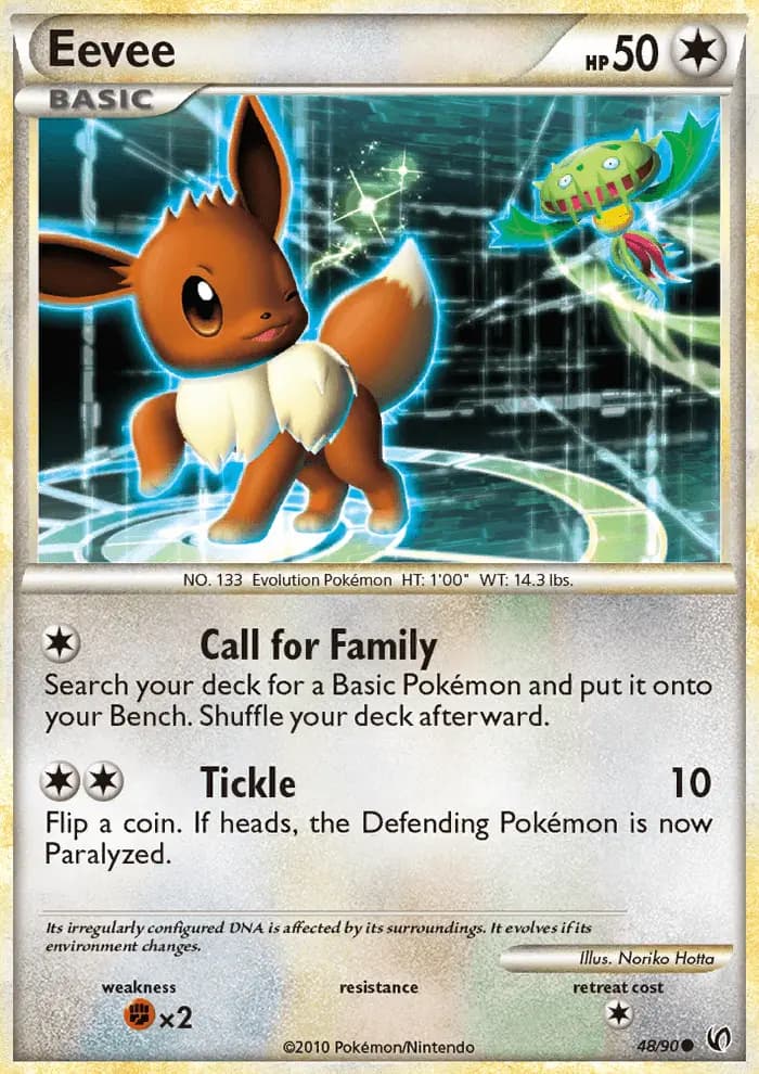 Eevee — Undaunted card #48