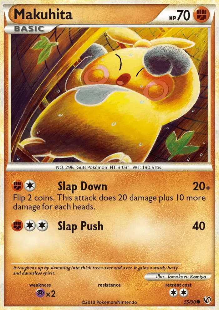 Makuhita — Undaunted card #55