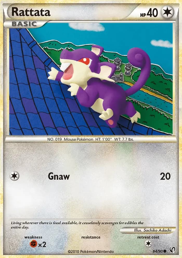 Rattata — Undaunted card #64