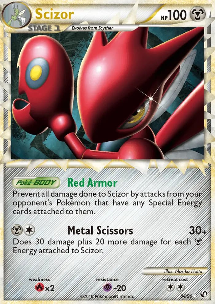 Scizor — Undaunted card #84