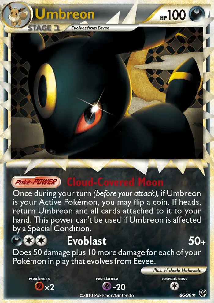 Umbreon — Undaunted card #86