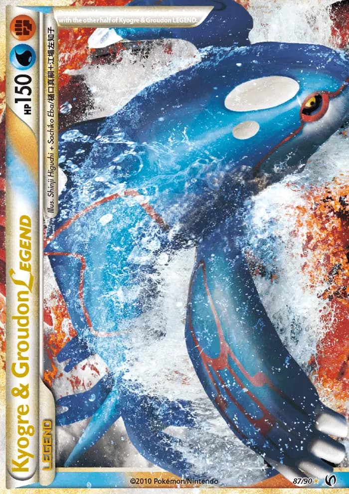 Kyogre & Groudon LEGEND — Undaunted card #87