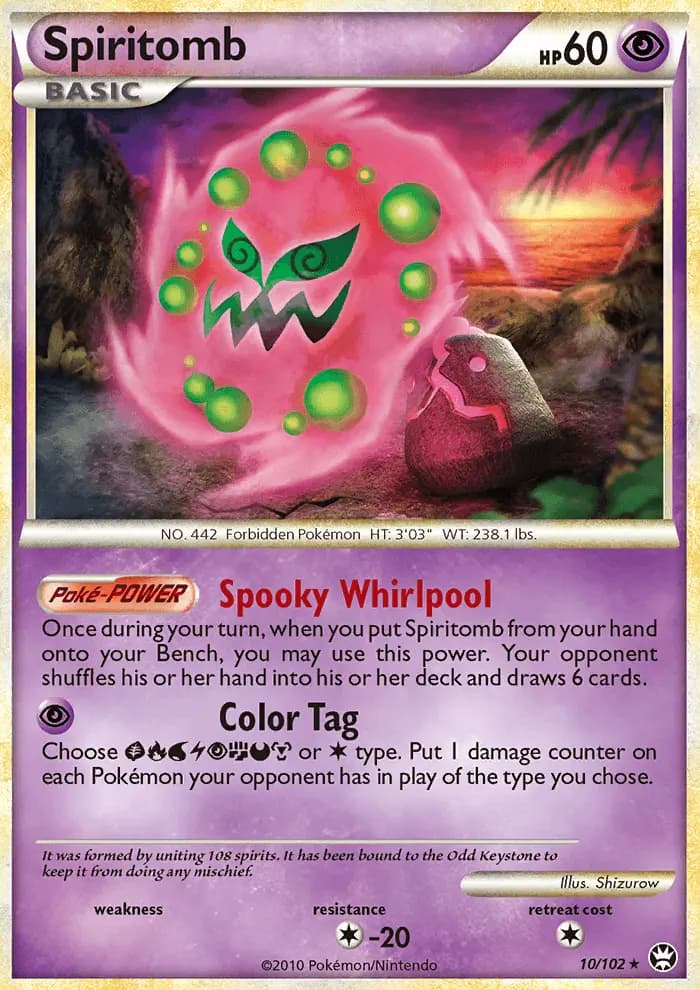 Spiritomb — Triumphant card #10