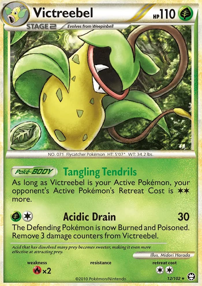 Victreebel — Triumphant card #12