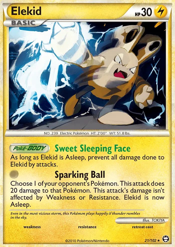 Elekid — Triumphant card #21