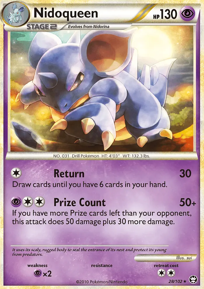 Nidoqueen — Triumphant card #28