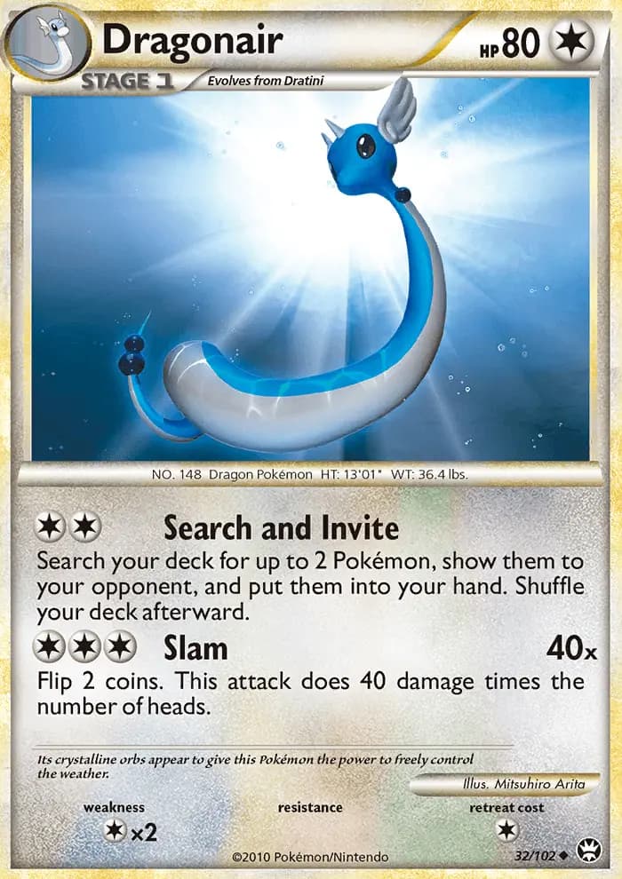 Dragonair — Triumphant card #32