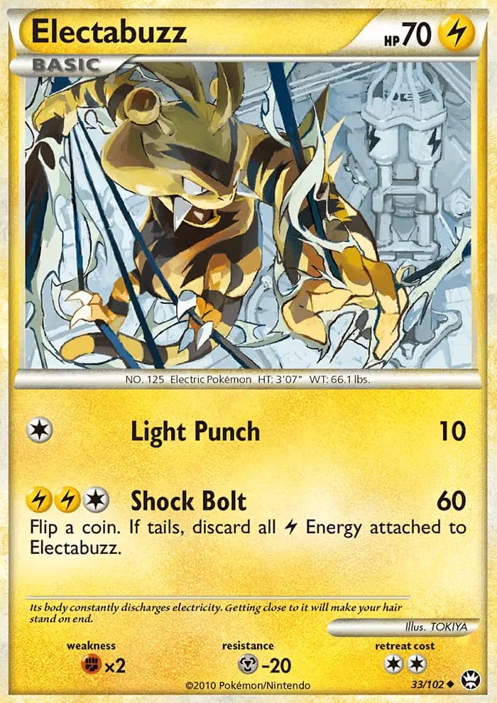 Electabuzz — Triumphant card #33
