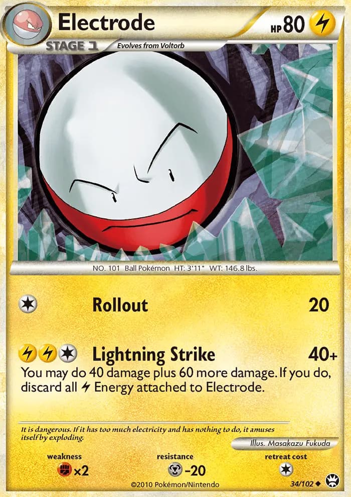 Electrode — Triumphant card #34