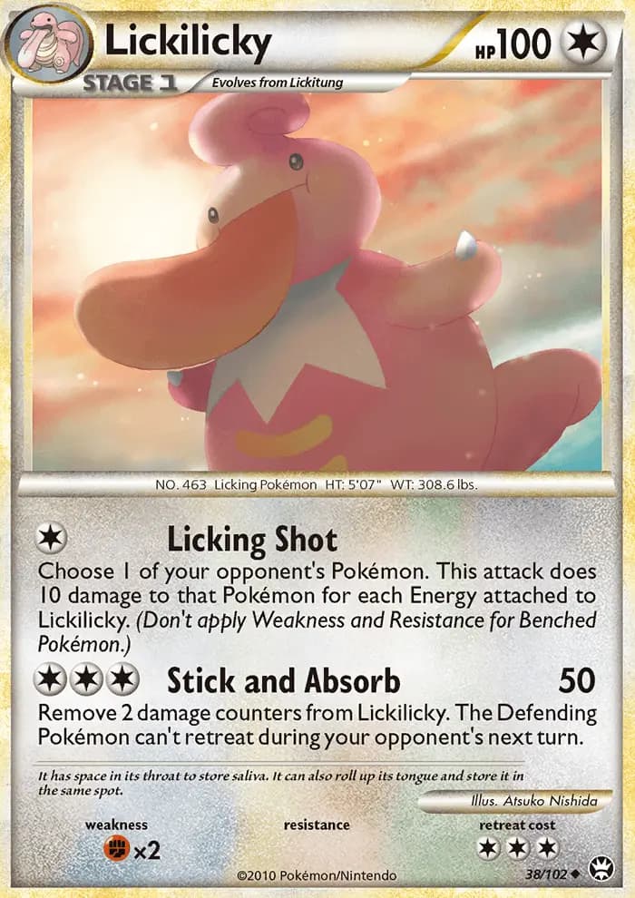 Lickilicky — Triumphant card #38