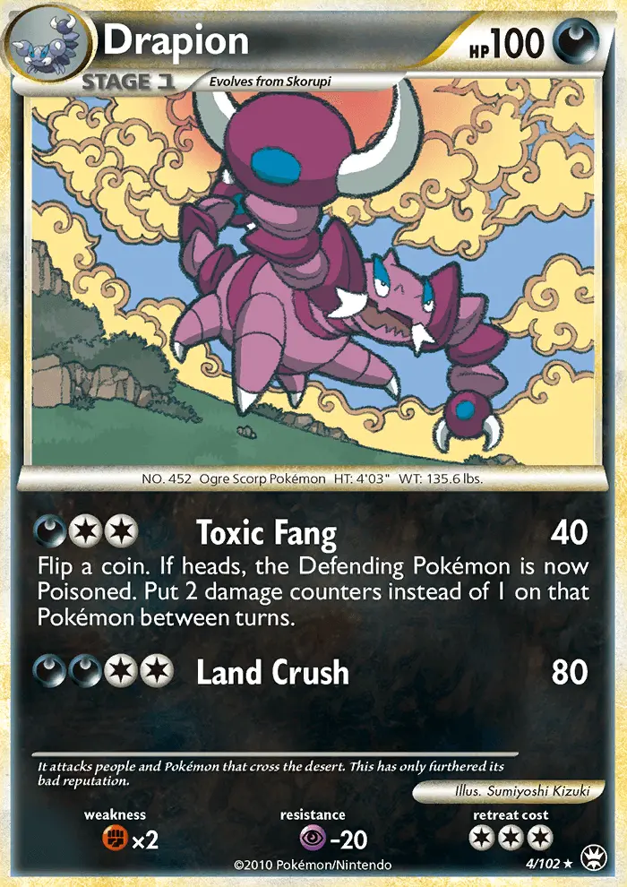 Drapion — Triumphant card #4