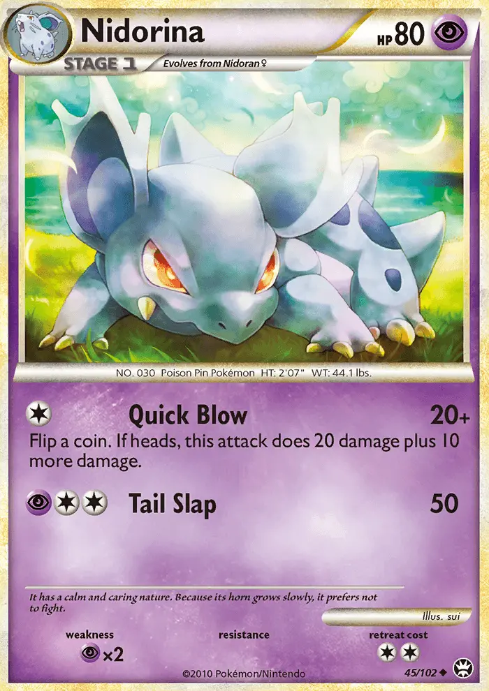 Nidorina — Triumphant card #45