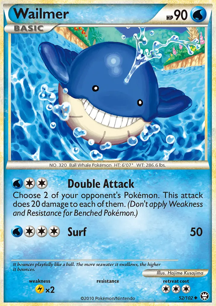 Wailmer — Triumphant card #52