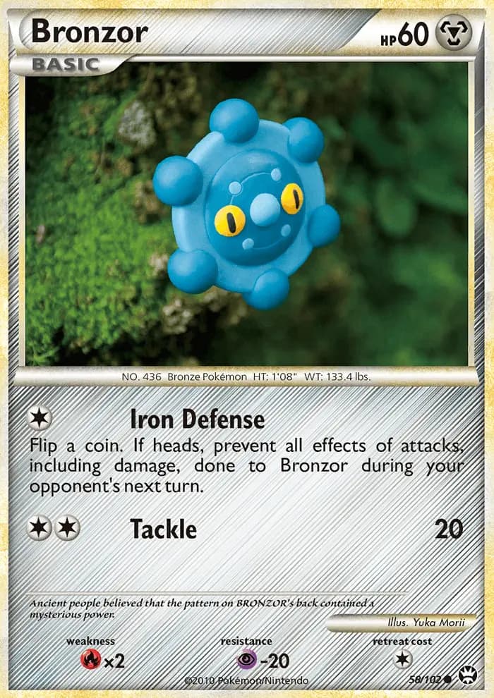 Bronzor — Triumphant card #58