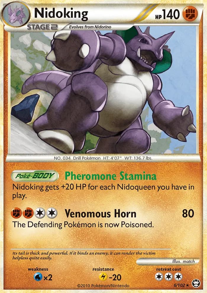 Nidoking — Triumphant card #6