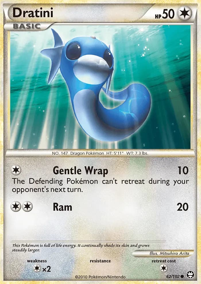 Dratini — Triumphant card #62