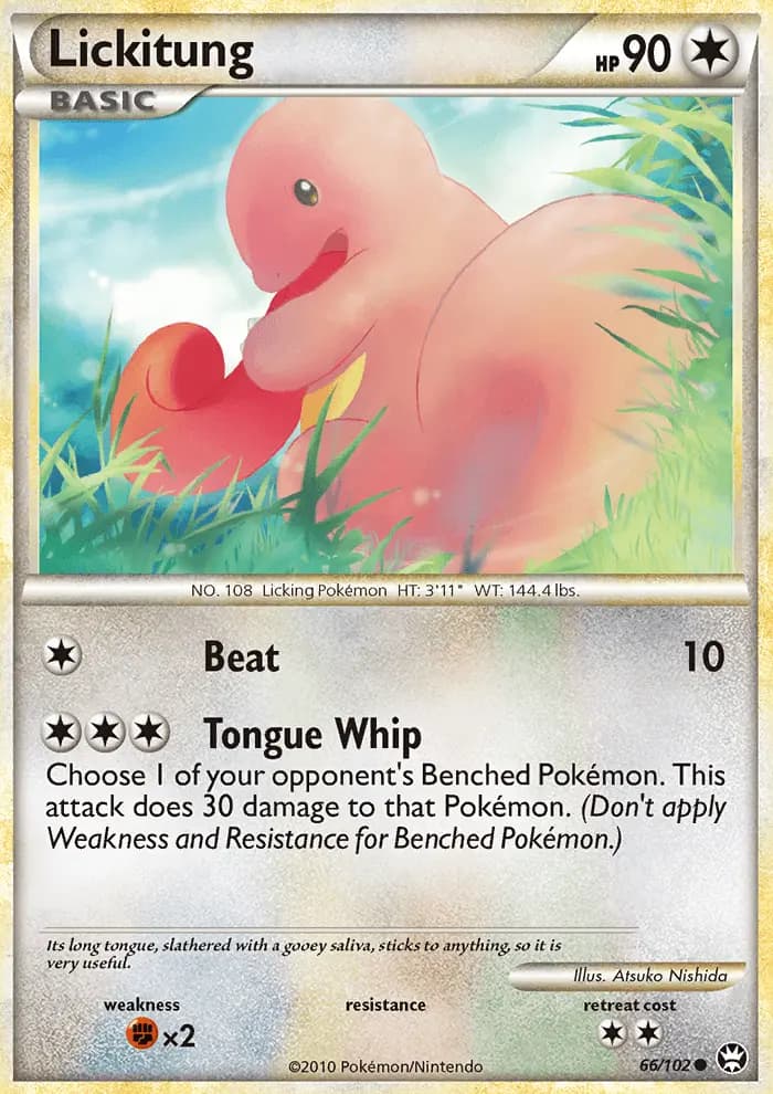 Lickitung — Triumphant card #66