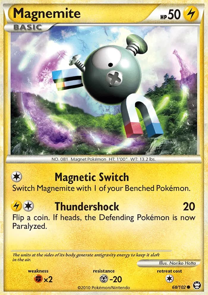 Magnemite — Triumphant card #68