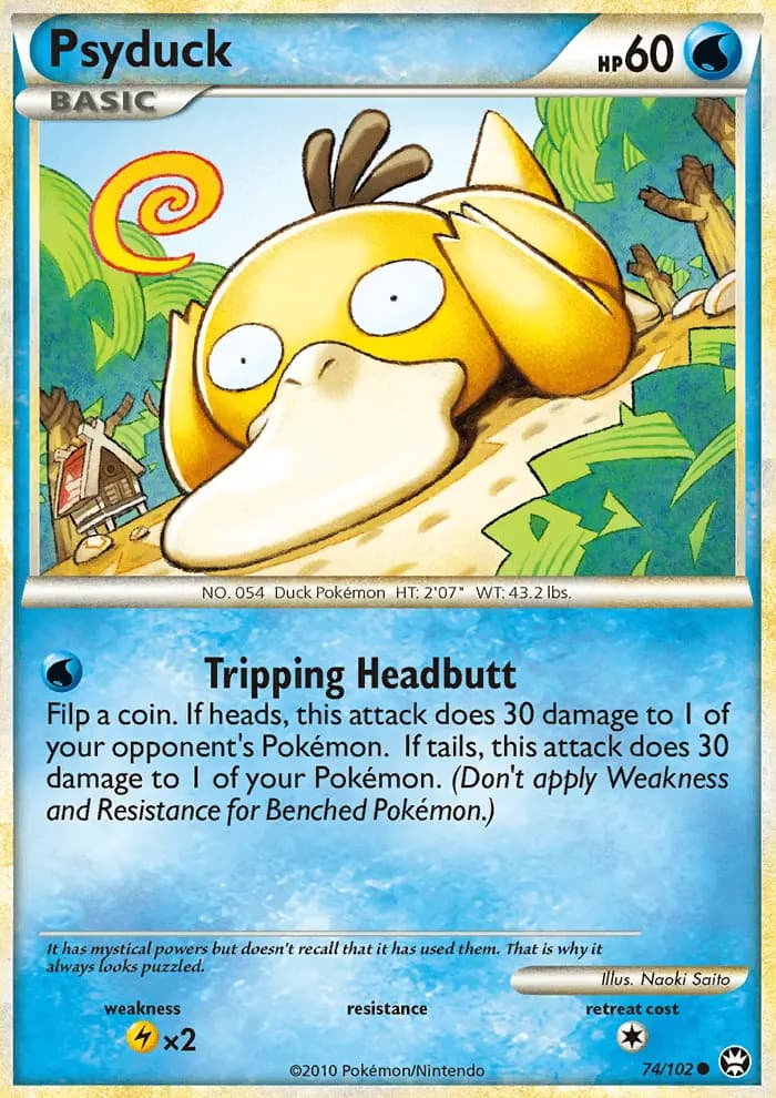 Psyduck — Triumphant card #74