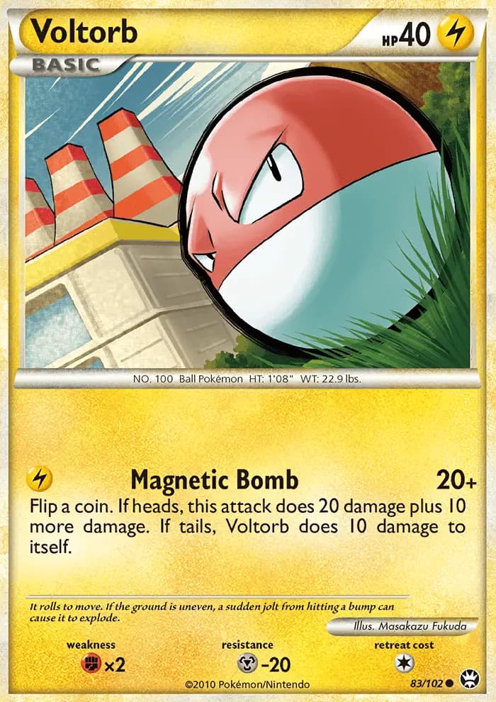 Voltorb — Triumphant card #83