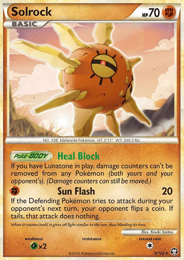 Solrock — Triumphant card #9