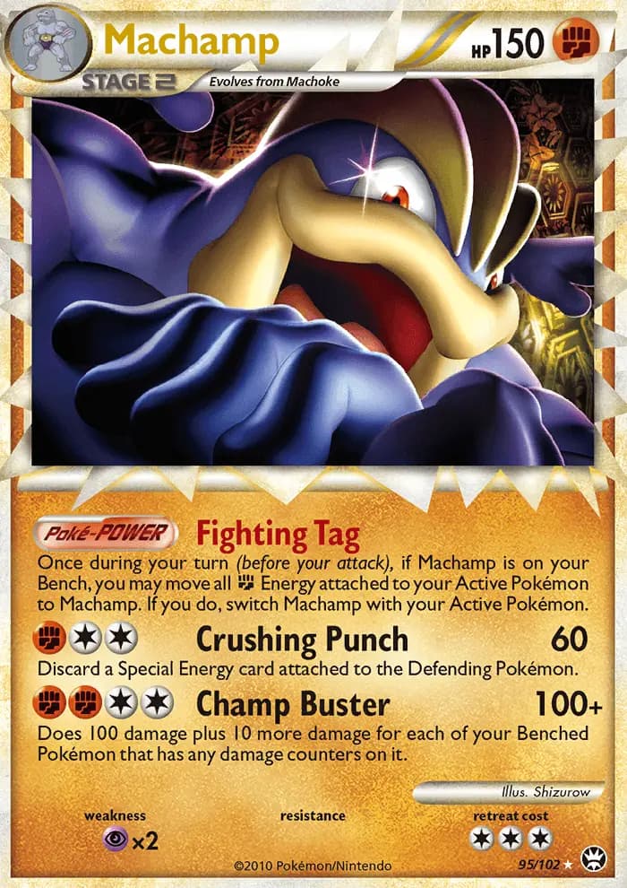 Machamp — Triumphant card #95