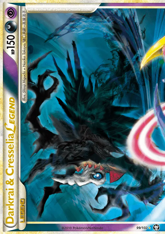 Darkrai & Cresselia LEGEND — Triumphant card #99