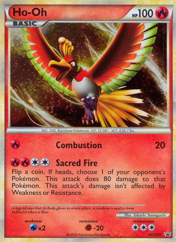 Ho-Oh — HGSS Black Star Promos card #HGSS01