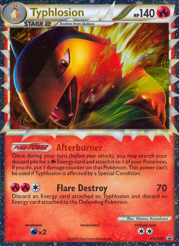 Typhlosion — HGSS Black Star Promos card #HGSS09