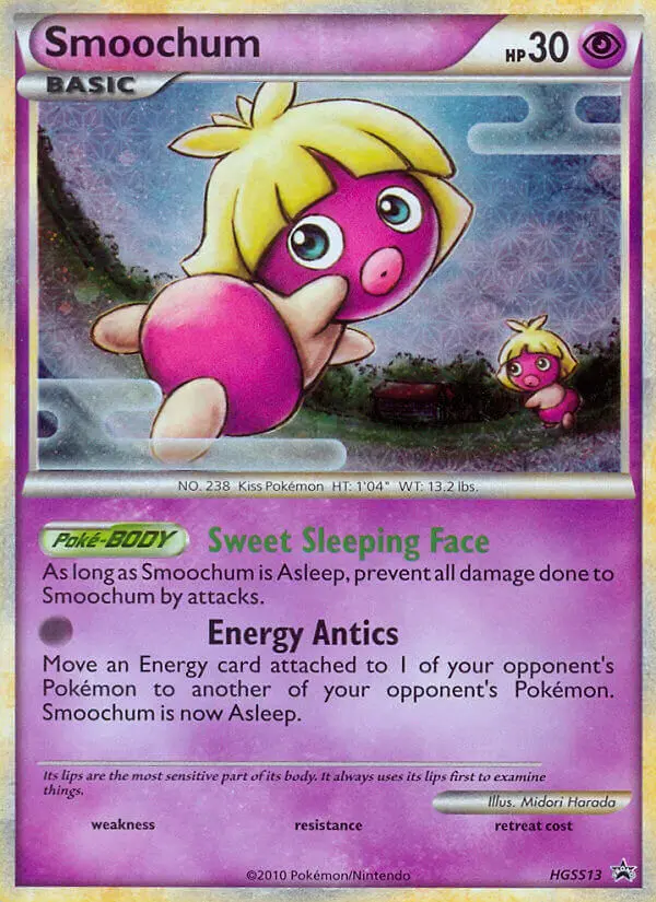 Smoochum — HGSS Black Star Promos card #HGSS13