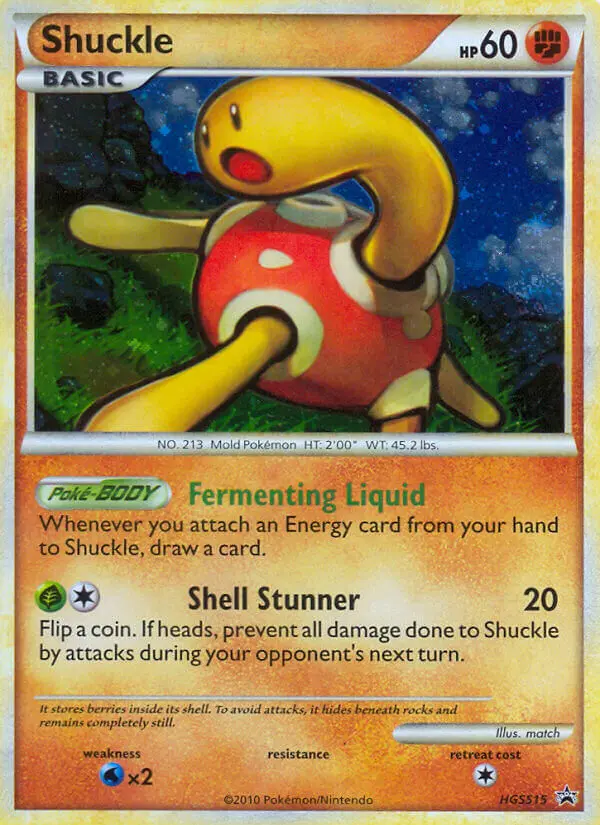 Shuckle — HGSS Black Star Promos card #HGSS15