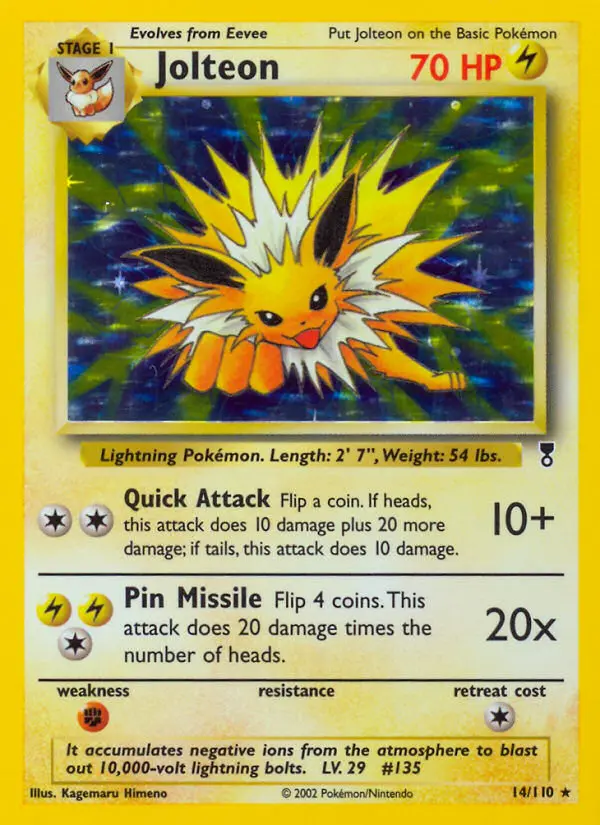 Jolteon — Legendary Collection card #14