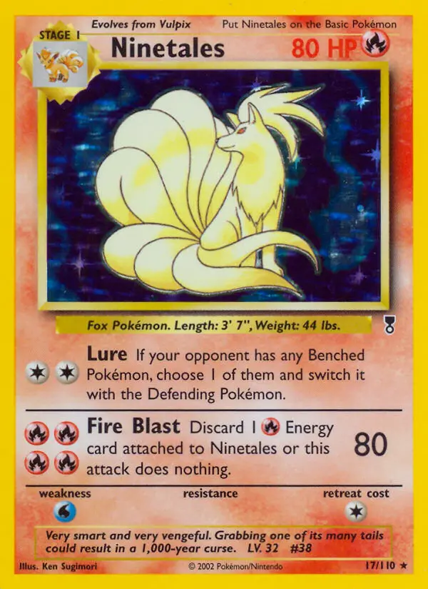 Ninetales — Legendary Collection card #17