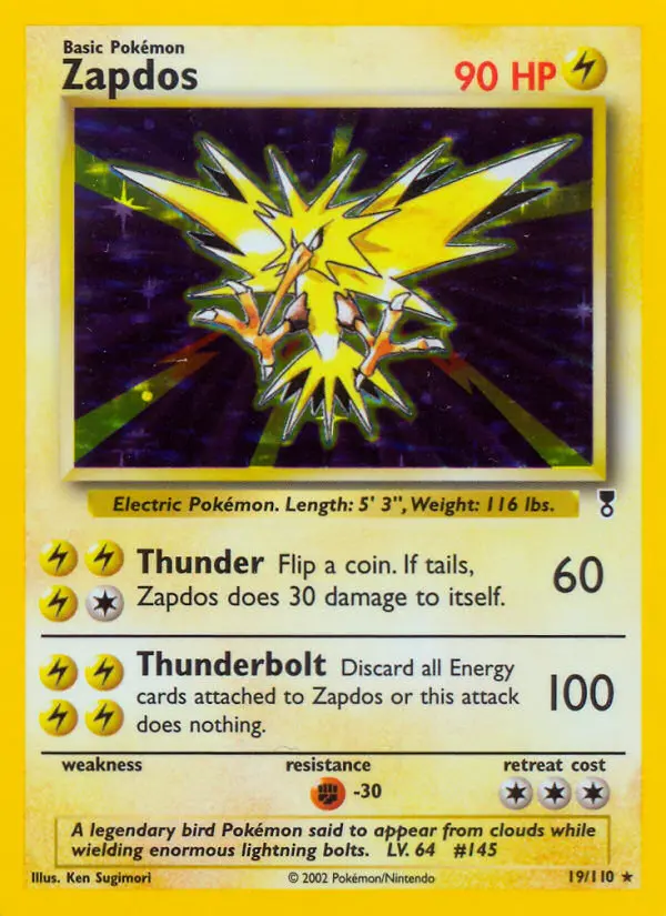Zapdos — Legendary Collection card #19