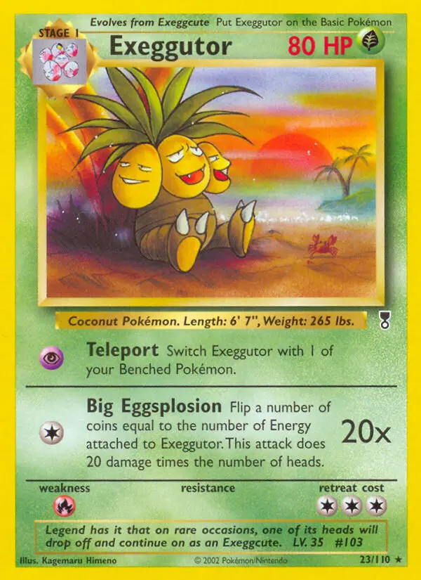 Exeggutor — Legendary Collection card #23