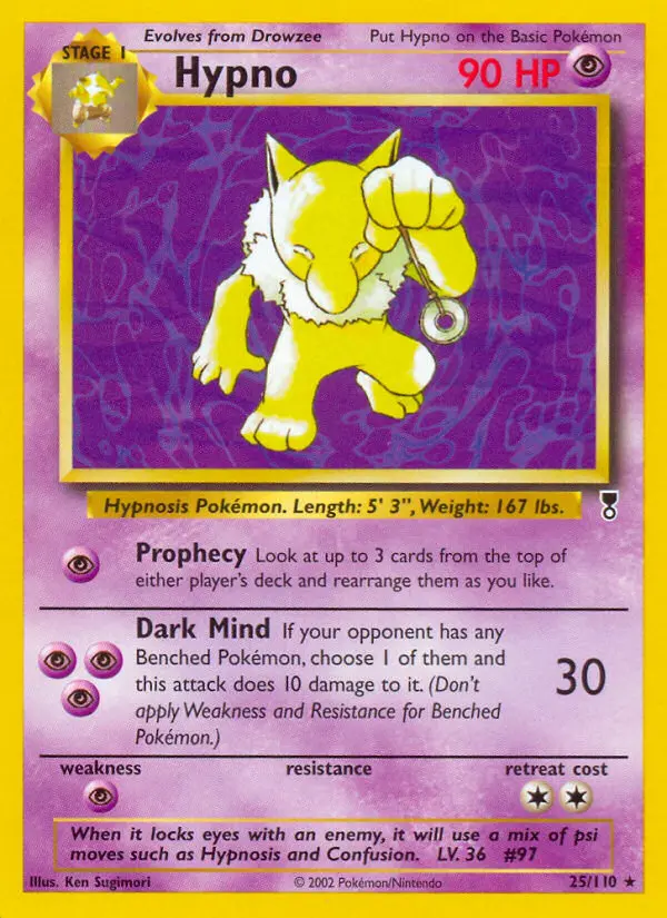 Hypno — Legendary Collection card #25