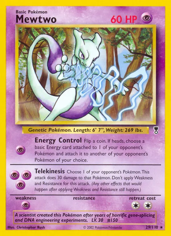 Mewtwo — Legendary Collection card #29