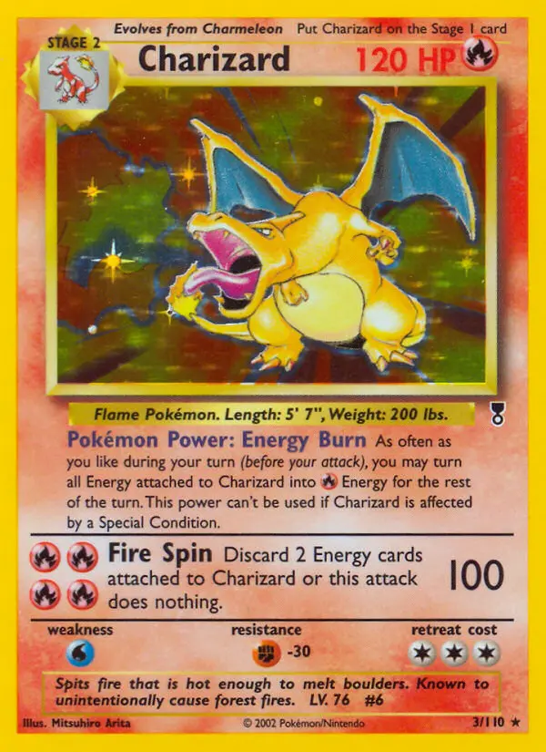 Charizard — Legendary Collection card #3