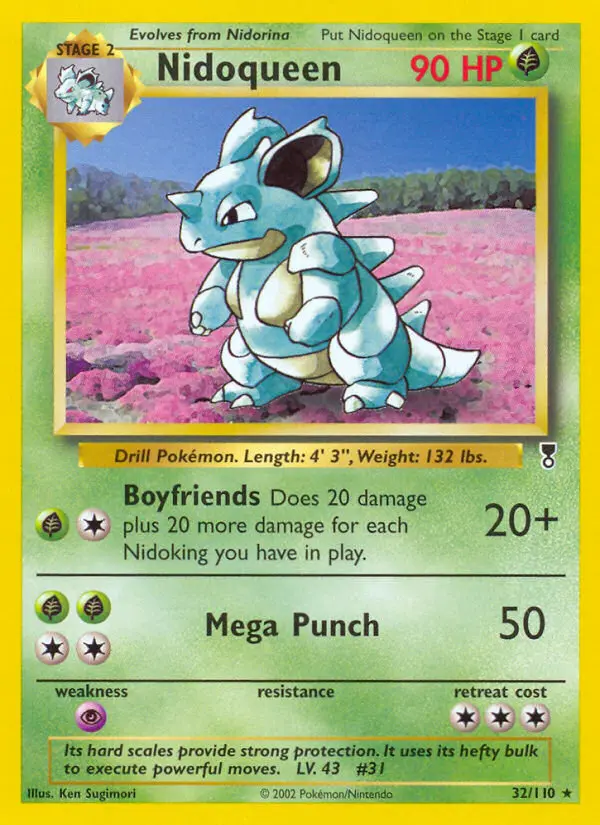 Nidoqueen — Legendary Collection card #32