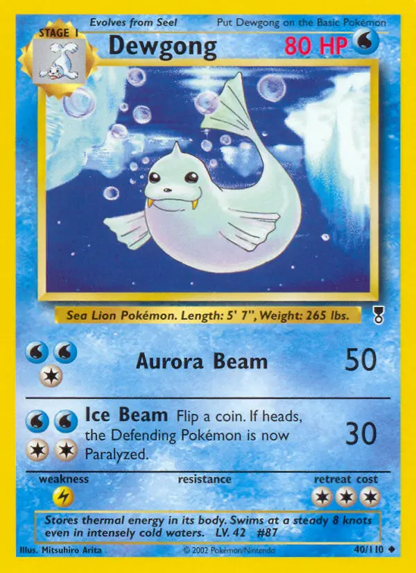 Dewgong — Legendary Collection card #40