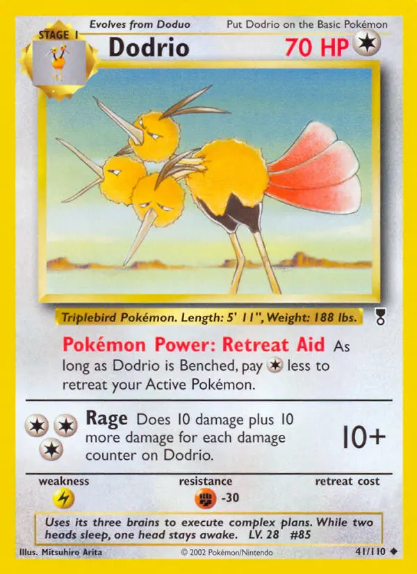 Dodrio — Legendary Collection card #41